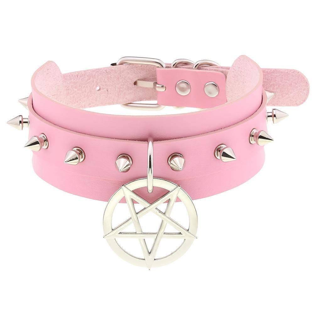 Y2K Gothic Punk Star Pendant Choker Adjustable, Fashion Necklace For Daily Wear & Parties Halloween Carnival Accessory
Y2K Gothic Punk Star Pendant Choker Adjustable, Fashion Necklace For Daily Wear & Parties Halloween Carnival Accessory