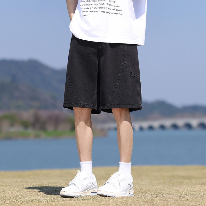 Мужские летние джинсовые шорты-карго большого размера 8XL 7XL 6XL с эластичной талией, прямые мешковатые джинсовые шорты 6XL чёрный
Мужские летние джинсовые шорты-карго большого размера 8XL 7XL 6XL с эластичной талией, прямые мешковатые джинсовые шорты 6XL чёрный