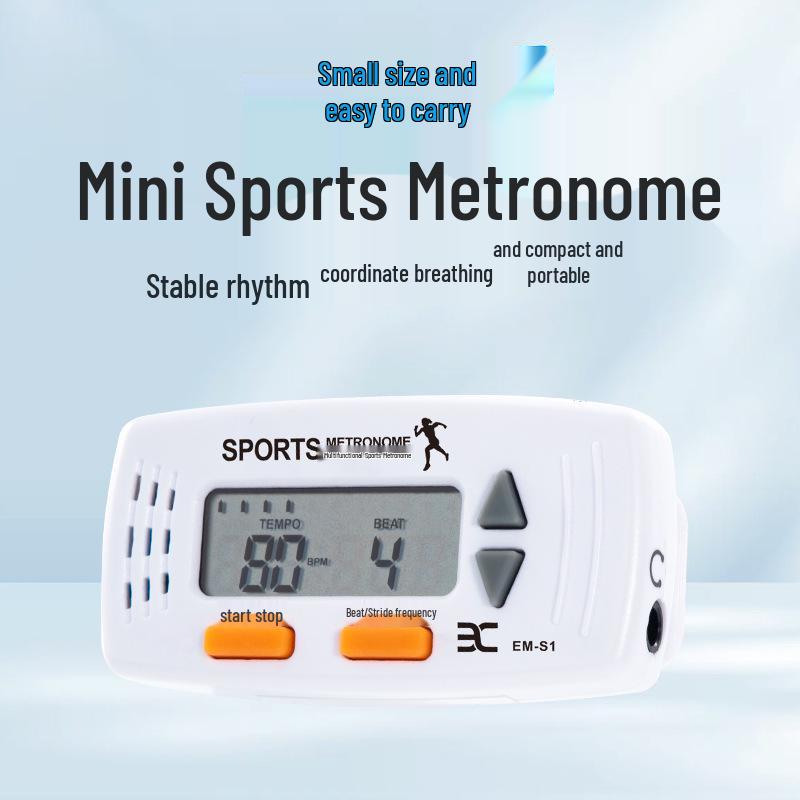 ENO Jogging Metronome: 180 BPM Stationary Running Beat Device & Jump Rope Rhythm Watch білий
ENO Jogging Metronome: 180 BPM Stationary Running Beat Device & Jump Rope Rhythm Watch білий