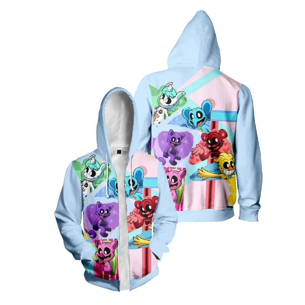 Autumn/Winter Zipper Cardigan Men Women s Casual Sweatshirt Smiling Critters Printed Hoodie Fashion Hip Hop Street Apparel XXS
Autumn/Winter Zipper Cardigan Men Women s Casual Sweatshirt Smiling Critters Printed Hoodie Fashion Hip Hop Street Apparel XXS