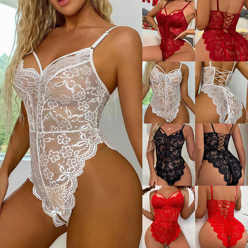 Женское сексуальное нижнее белье кружевное боди Женское Babydoll Прозрачный комбинезон Ночная одежда
Женское сексуальное нижнее белье кружевное боди Женское Babydoll Прозрачный комбинезон Ночная одежда