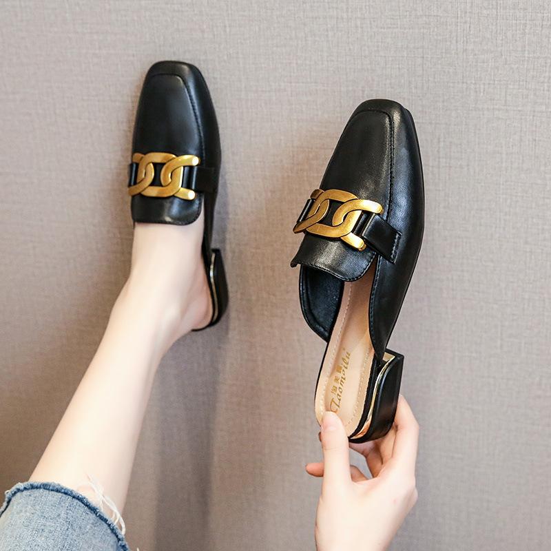 Slippers women s outer wear 2025 new summer lazy thick heel bag head half slippers fashionable flat bottom large size cool slippers women 34 чёрный
Slippers women s outer wear 2025 new summer lazy thick heel bag head half slippers fashionable flat bottom large size cool slippers women 34 чёрный