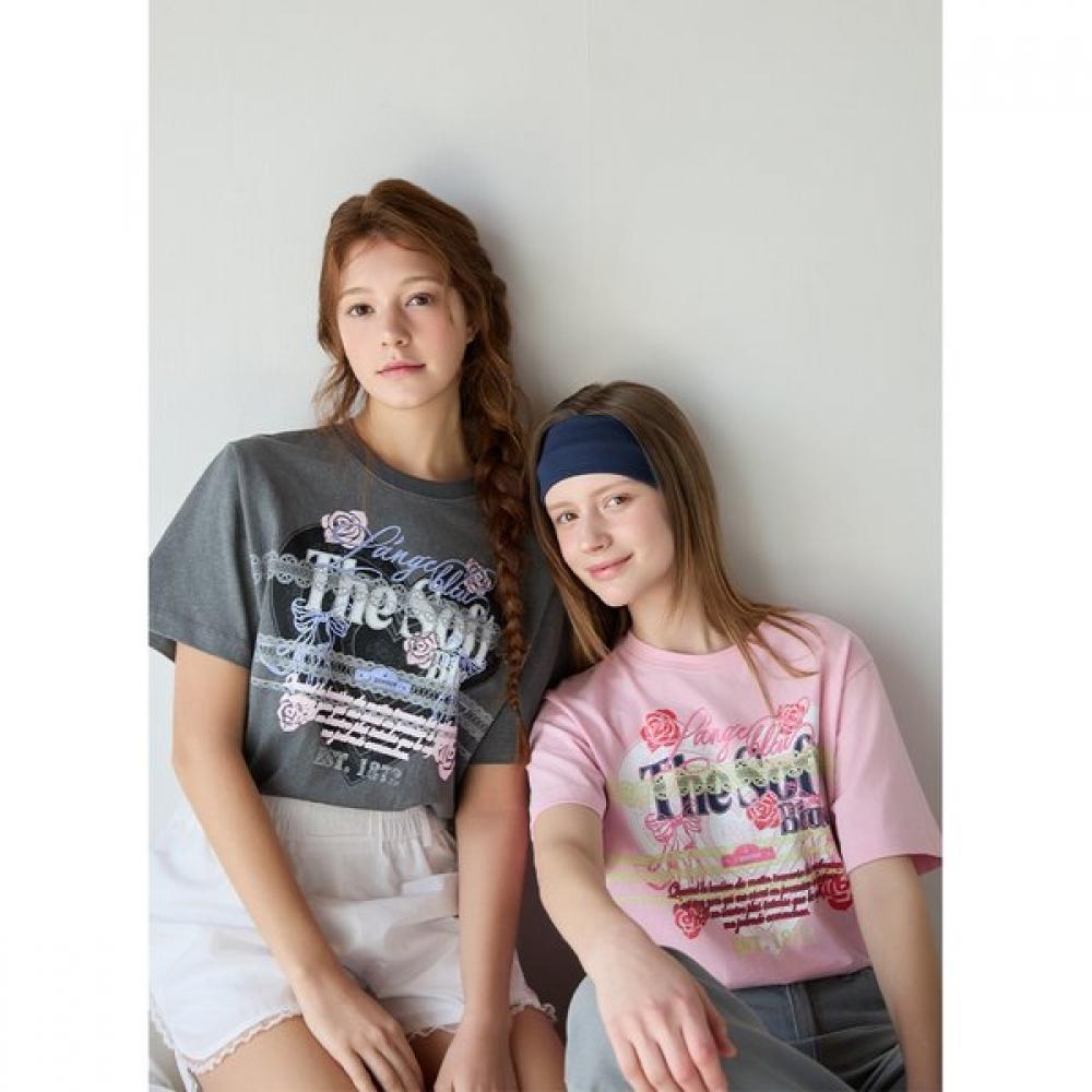 EgoisT ShorT Sleeve T shirT wiTh Lace prinTing es2oTh10 CH/FF
EgoisT ShorT Sleeve T shirT wiTh Lace prinTing es2oTh10 CH/FF
