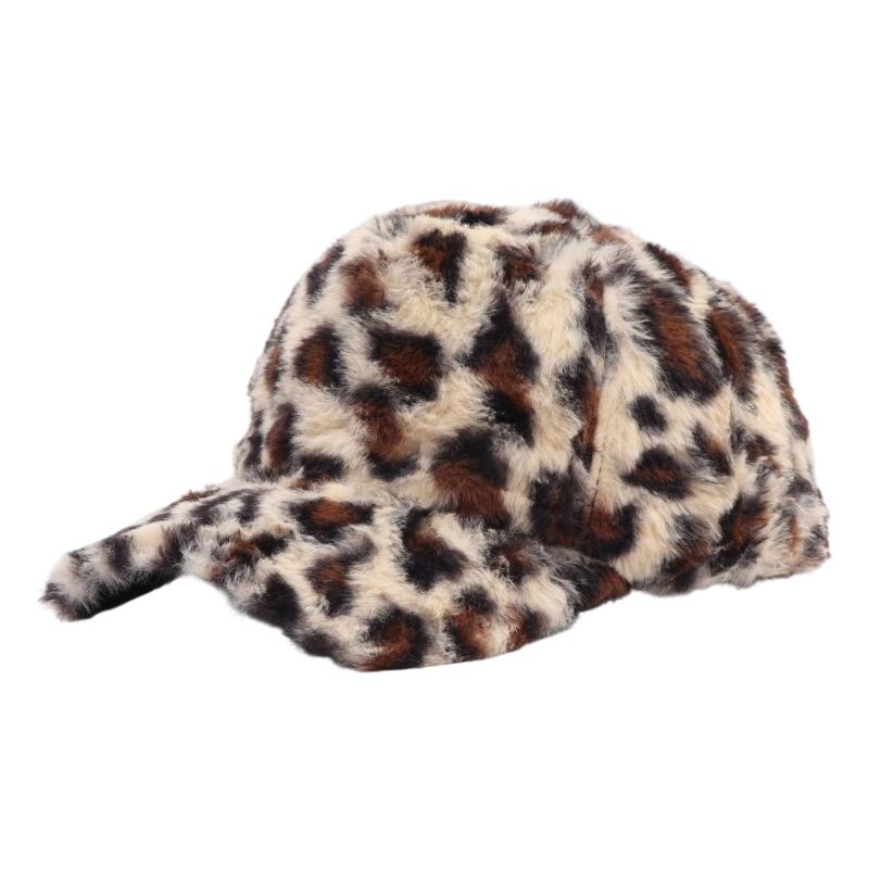 Leopard Pattern Baseball Hat Soft Warm Winter Plush Hat For Outdoors Adventure
Leopard Pattern Baseball Hat Soft Warm Winter Plush Hat For Outdoors Adventure