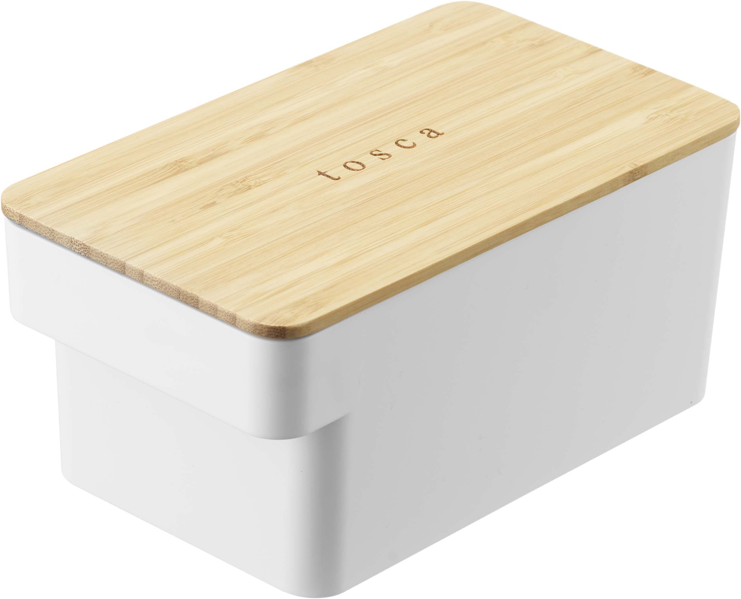 Yamazaki Jitsugyo 5546 Butter Case L White Approx. W10XD18XH8.5cm Tosca Large Capacity Storage Container with Silicone Packing
Yamazaki Jitsugyo 5546 Butter Case L White Approx. W10XD18XH8.5cm Tosca Large Capacity Storage Container with Silicone Packing
