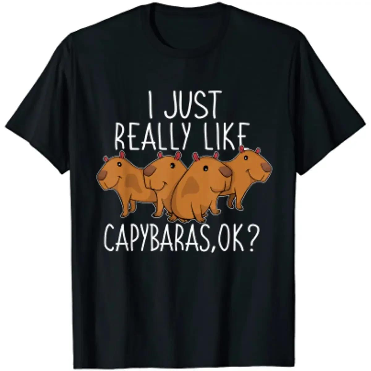 Capybara Lover Cute Capybara T-Shirt for Women Men Animal Lovers Men Clothing Vintage T Shirt Graphic T Shirts Casual Cotton XXXXXL чорний
Capybara Lover Cute Capybara T-Shirt for Women Men Animal Lovers Men Clothing Vintage T Shirt Graphic T Shirts Casual Cotton XXXXXL чорний