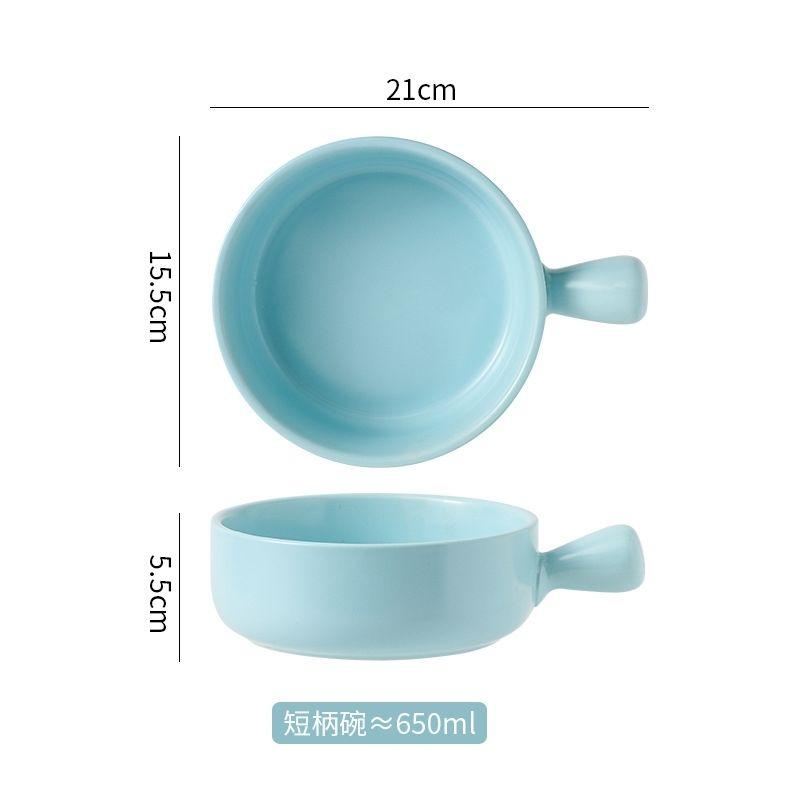 Керамические миски с подглазурной росписью, в горошек, с ручками, сервировочные блюда, безопасны для микроволновой печи, для салата, завтрака, запеченного риса, в эстетичном стиле 610ml небесно-голубой
Керамические миски с подглазурной росписью, в горошек, с ручками, сервировочные блюда, безопасны для микроволновой печи, для салата, завтрака, запеченного риса, в эстетичном стиле 610ml небесно-голубой