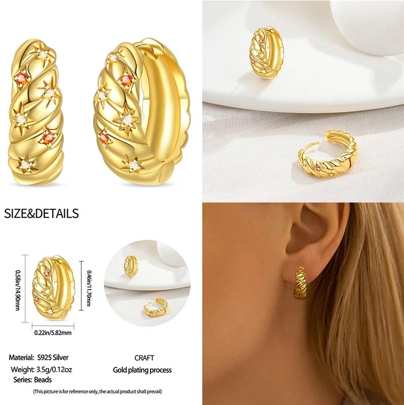 925 Silver Luxury Golden Conch Starfish Pearl Ear Studs Butterfly Heart Shaped Pendants Pearl Earrings For Women Party Jewelry
925 Silver Luxury Golden Conch Starfish Pearl Ear Studs Butterfly Heart Shaped Pendants Pearl Earrings For Women Party Jewelry