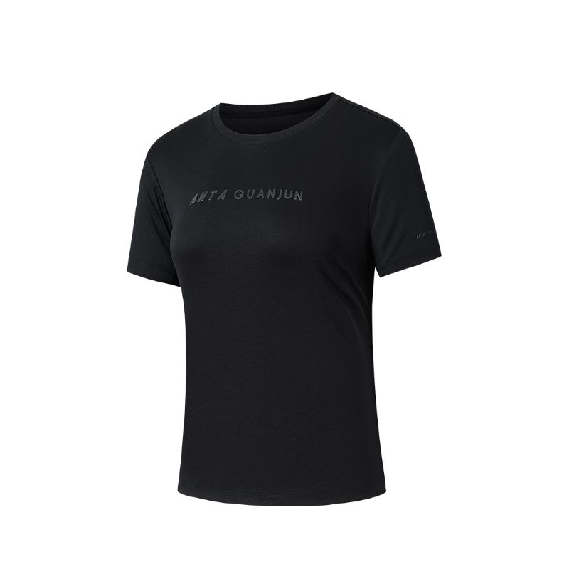 Anta Champion Outdoor Series Comfortable Casual Simple Letter Print Round Neck Short Sleeve T-Shirt Women T-Shirts Basic-Black 162520118-4 M
Anta Champion Outdoor Series Comfortable Casual Simple Letter Print Round Neck Short Sleeve T-Shirt Women T-Shirts Basic-Black 162520118-4 M