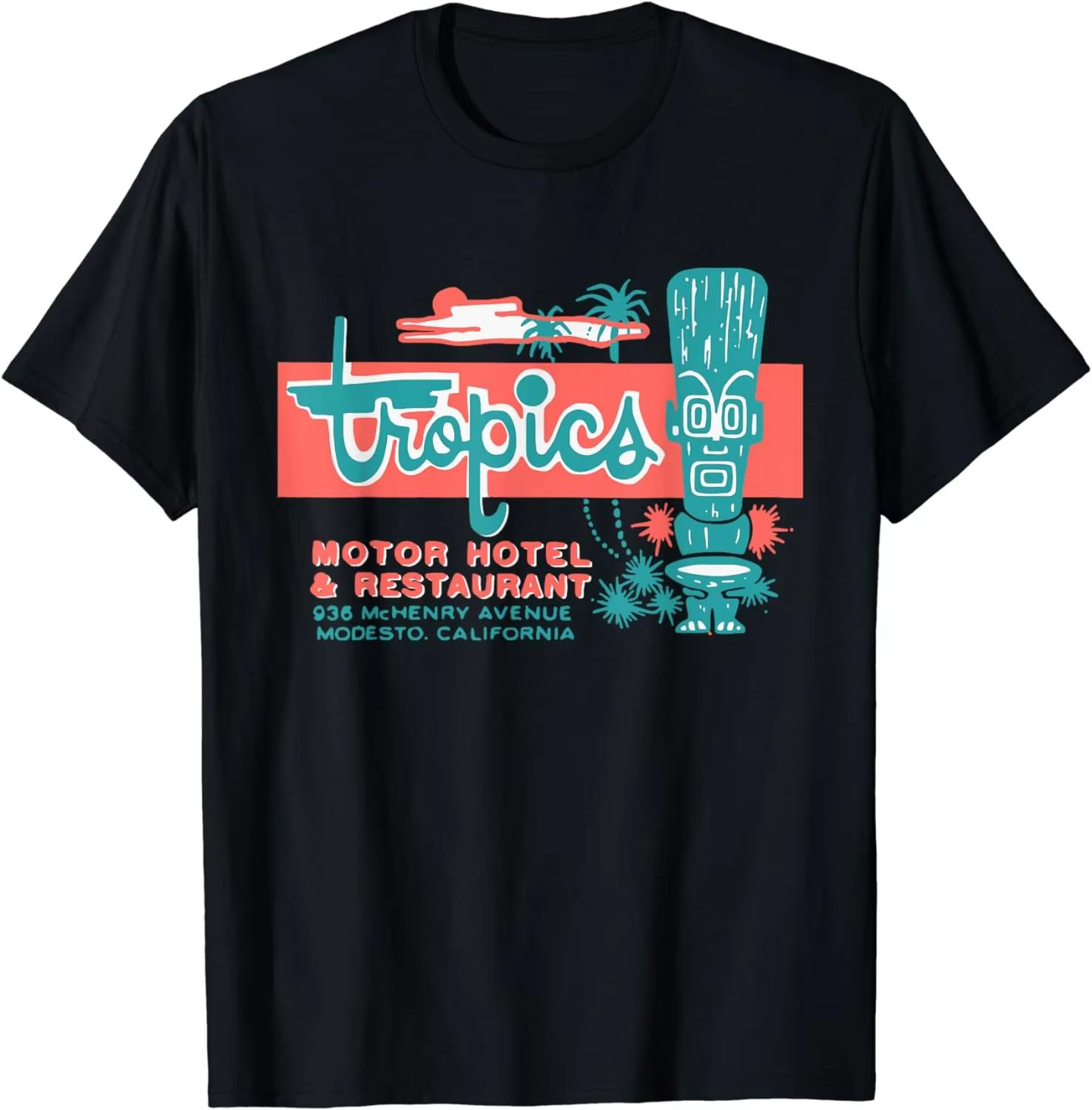 Tropics Motor Hotel / Hawaiian Style / Tiki Bar / 50s Style T-Shirt Men Clothing Graphic T Shirts Ropa Hombre S разноцветный
Tropics Motor Hotel / Hawaiian Style / Tiki Bar / 50s Style T-Shirt Men Clothing Graphic T Shirts Ropa Hombre S разноцветный