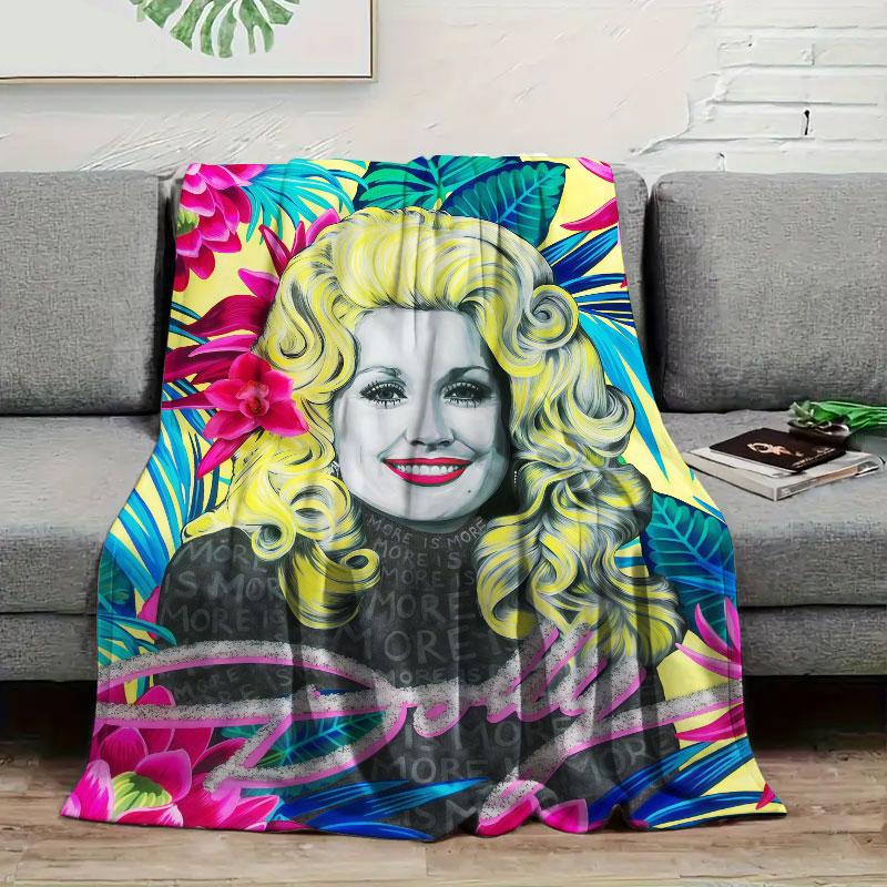 1Pc DollyParton Print Flannel Blanket, High quality Comfortable for All Seasons, Home Decor, Warmth and Comfort, Perfect for Christmas Gifts 80cm x 120cm
1Pc DollyParton Print Flannel Blanket, High quality Comfortable for All Seasons, Home Decor, Warmth and Comfort, Perfect for Christmas Gifts 80cm x 120cm