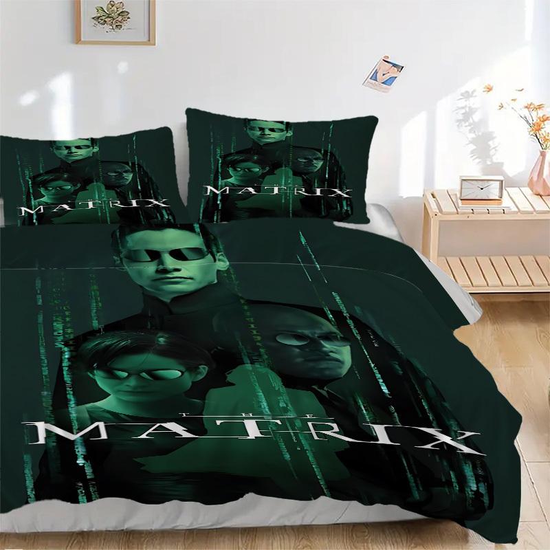 3pcs Matrix, Neo Duvet Cover Set, 1 Duvet Cover + 2 Pillowcases (No Insert), High-Definition Print for All Seasons,Durable yy251103055 135x200cm
3pcs Matrix, Neo Duvet Cover Set, 1 Duvet Cover + 2 Pillowcases (No Insert), High-Definition Print for All Seasons,Durable yy251103055 135x200cm