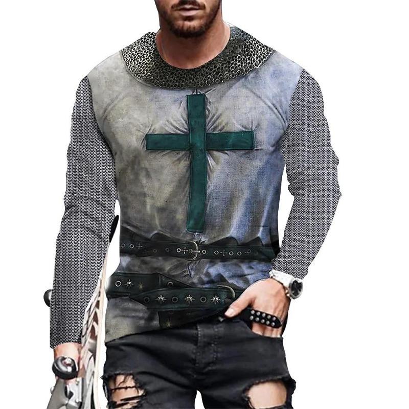 Vintage Print Men T-Shirts Samurai Pattern Knights Templar 3D Top Cotton Tee Streetwear Autumn Long Sleeve Oversized T Shirt 2026 2XL
Vintage Print Men T-Shirts Samurai Pattern Knights Templar 3D Top Cotton Tee Streetwear Autumn Long Sleeve Oversized T Shirt 2026 2XL