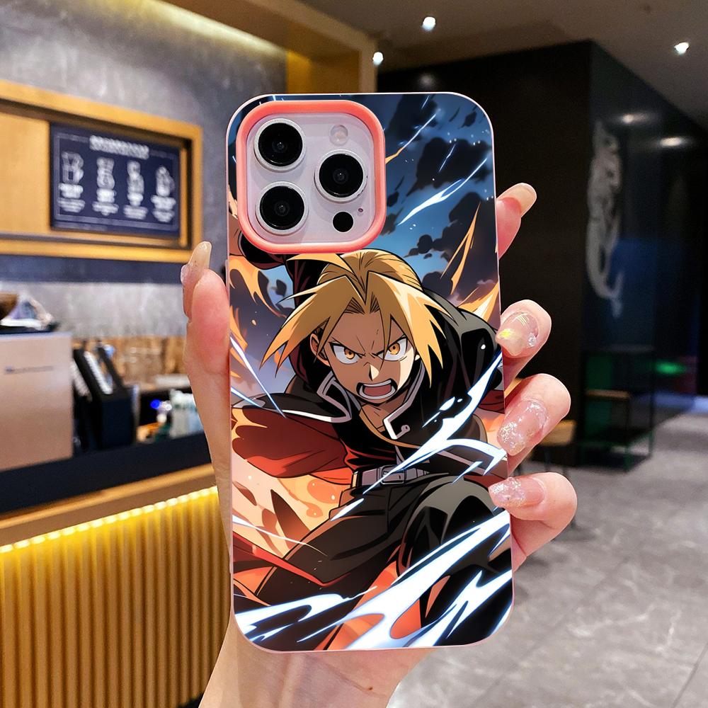 Fullmetal Edward Elric Phone Case for iPhone 17 16 15 14 13 12 11 Air Pro Max Plus Jelly Double layer Pink Cover iPhone Air
Fullmetal Edward Elric Phone Case for iPhone 17 16 15 14 13 12 11 Air Pro Max Plus Jelly Double layer Pink Cover iPhone Air