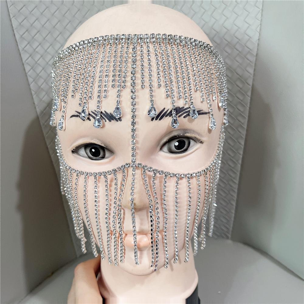 Рождественские украшения, полные бриллиантовых кисточек, полная маска для лица, мяч, внимание, сверкающий бриллиантовый головной убор, маска для лица
Рождественские украшения, полные бриллиантовых кисточек, полная маска для лица, мяч, внимание, сверкающий бриллиантовый головной убор, маска для лица