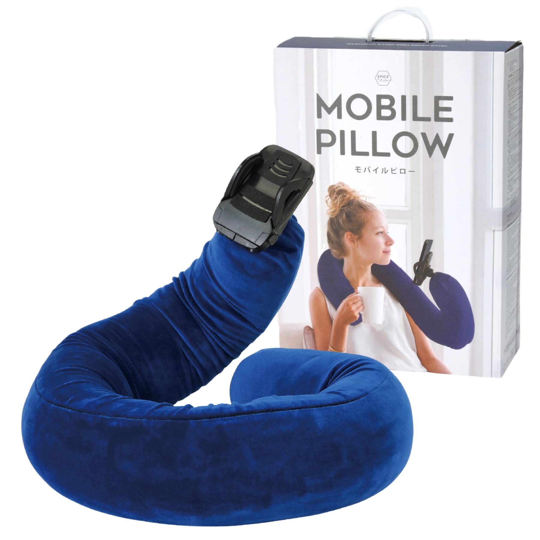 SPICE OF LIFE Мобильная подушка, темно-синий, 145 см, с держателем для смартфона, подушка с шариками, моющийся чехол, 1-месячная гарантия производителя, YBLZ2010NY
SPICE OF LIFE Мобильная подушка, темно-синий, 145 см, с держателем для смартфона, подушка с шариками, моющийся чехол, 1-месячная гарантия производителя, YBLZ2010NY