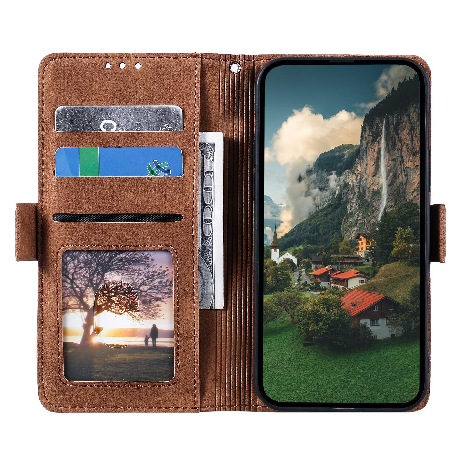 For Samsung Galaxy S23 Retro Splicing Style PU Leather Case Wallet Stand Magnetic Clasp Phone Cover with Strap Blue
For Samsung Galaxy S23 Retro Splicing Style PU Leather Case Wallet Stand Magnetic Clasp Phone Cover with Strap Blue