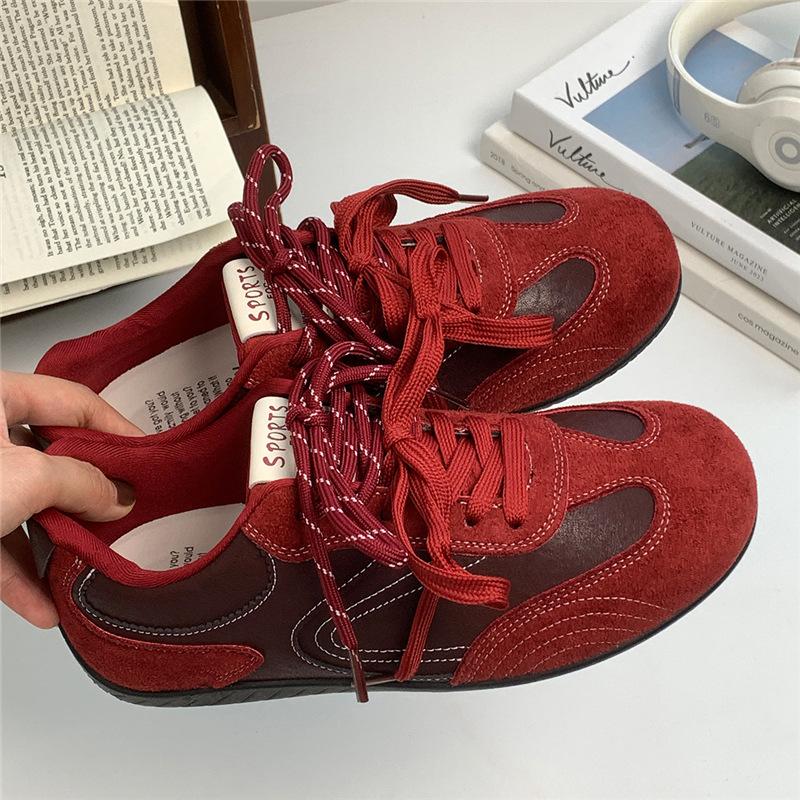 2025 осень новые красные немецкие тренировочные туфли американские ретро туфли коричневые женские туфли на плоской подошве в стиле Майяр повседневная обувь 40 красный
2025 осень новые красные немецкие тренировочные туфли американские ретро туфли коричневые женские туфли на плоской подошве в стиле Майяр повседневная обувь 40 красный