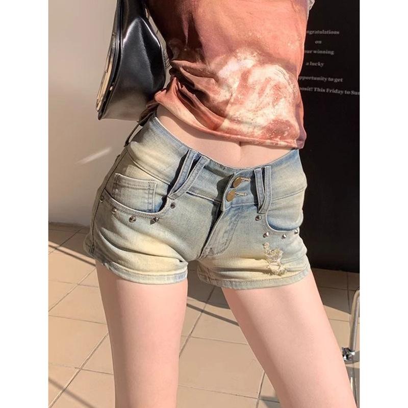 Retro high street hottie casual ins trend straight denim shorts women s versatile slim fit hip-covering slim denim hot pants XS синий
Retro high street hottie casual ins trend straight denim shorts women s versatile slim fit hip-covering slim denim hot pants XS синий