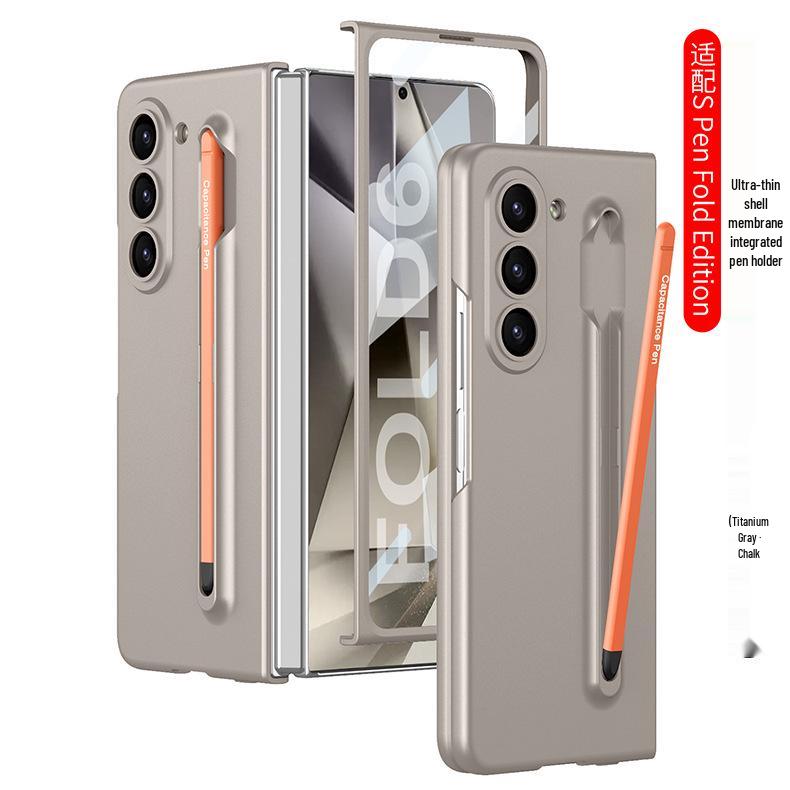Samsung Z Fold6 Ultra-Thin Frosted Phone Case with Pen Slot - Solid Color Protective Cover Includes Pen
Samsung Z Fold6 Ultra-Thin Frosted Phone Case with Pen Slot - Solid Color Protective Cover Includes Pen