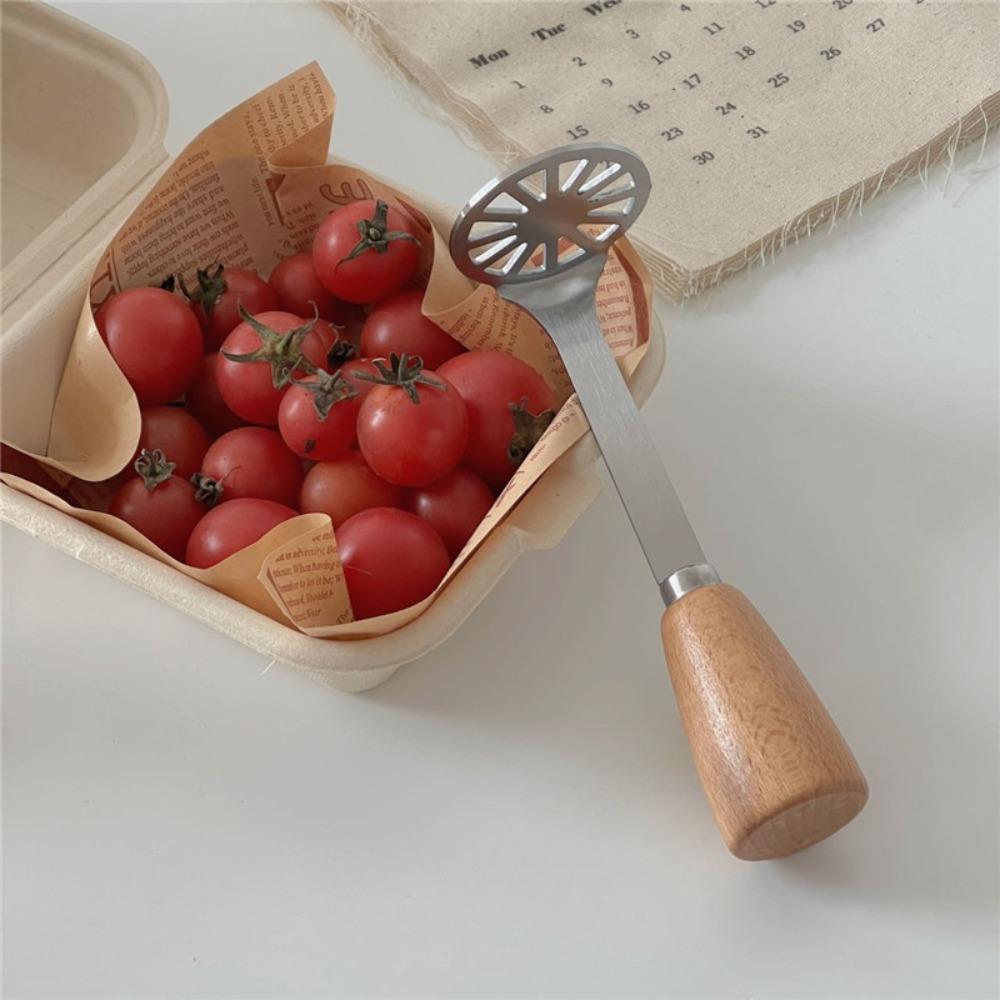 Wooden Handle Potato Masher Manual Rice Crusher Potato Smashing Tool Potato Presser Avocado
Wooden Handle Potato Masher Manual Rice Crusher Potato Smashing Tool Potato Presser Avocado