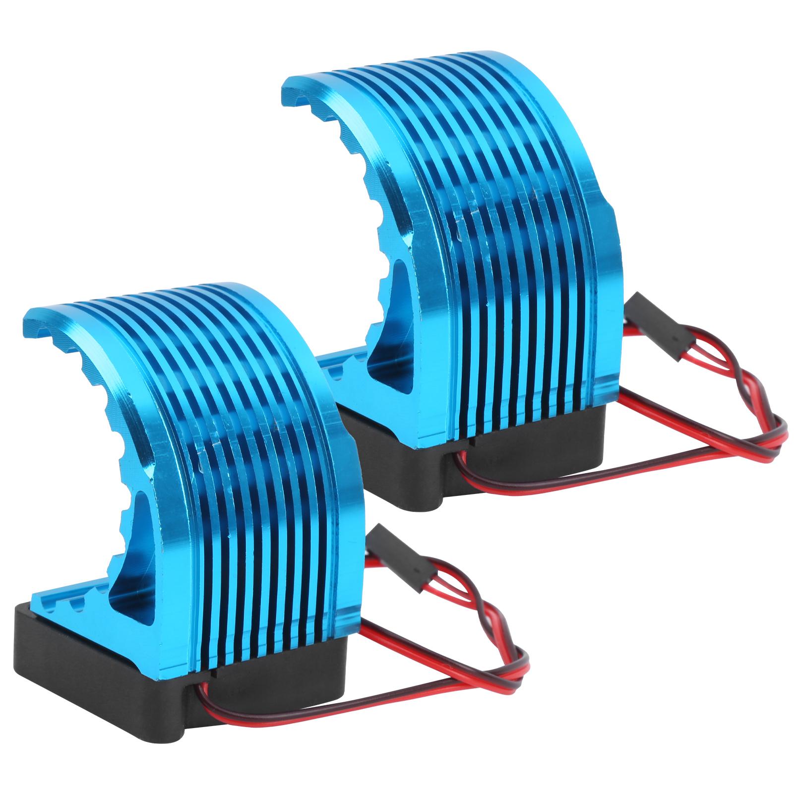 2Pcs Aluminum Alloy Motor Heatsink 42MM Universal Brushless Motor Cooling Fan for RC Car
2Pcs Aluminum Alloy Motor Heatsink 42MM Universal Brushless Motor Cooling Fan for RC Car