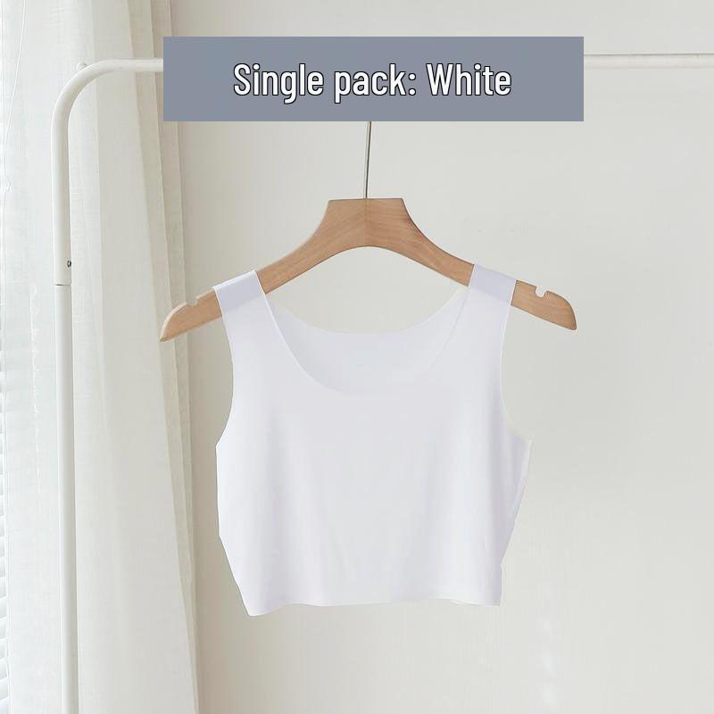 Ice Silk Seamless Women’s Camisole: Breathable, No Chest Pads, Anti-Exposure Tank Top M (Recommended 80-115 lbs)
Ice Silk Seamless Women’s Camisole: Breathable, No Chest Pads, Anti-Exposure Tank Top M (Recommended 80-115 lbs)