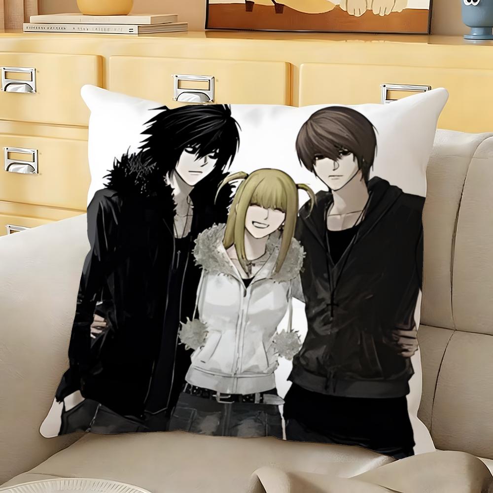 Anime DDeath NNote Cushion Cover Soft Durable Reversible Pillow Cover Home Car MultiScene Daily Comfort Pillowcase 30X30cm
Anime DDeath NNote Cushion Cover Soft Durable Reversible Pillow Cover Home Car MultiScene Daily Comfort Pillowcase 30X30cm