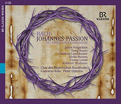 CD JULIAN PREGARDIEN, TAREK NAZMI, CHR - JS Bach: St. John Passion BWV245 (1 900909 Japan ObiClassical Used
CD JULIAN PREGARDIEN, TAREK NAZMI, CHR - JS Bach: St. John Passion BWV245 (1 900909 Japan ObiClassical Used