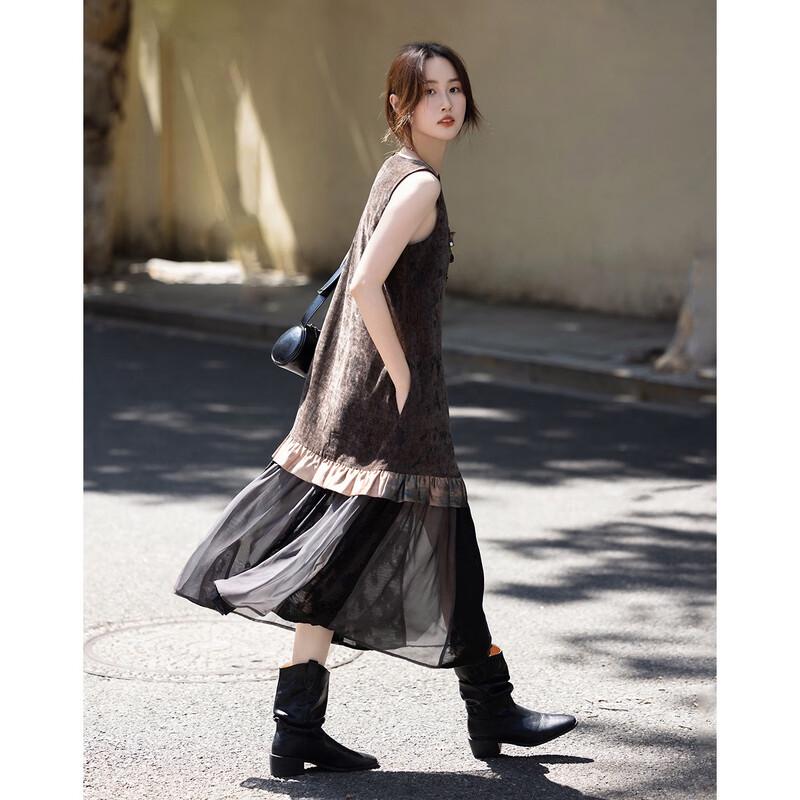 Demana Tie-Dye Satin Sleeveless Dress XL
Demana Tie-Dye Satin Sleeveless Dress XL