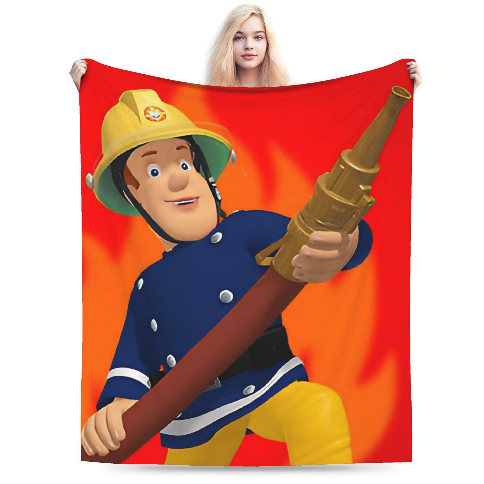 Fireman Sam Blankets Fleece Summer Air Conditioning Firefighters Cartoon Multifunction Throw Blankets for Sofa Travel Bedspread 75x90cm
Fireman Sam Blankets Fleece Summer Air Conditioning Firefighters Cartoon Multifunction Throw Blankets for Sofa Travel Bedspread 75x90cm