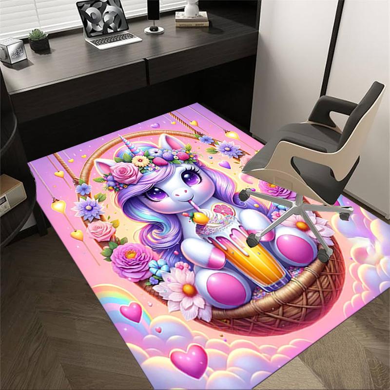 1PC Unicorn Drink Extra Large Non-Slip Floor carpet, Office, family, bedroom, Studio - Large Area Rug Indoor Rugs, Vibrant Colors-A246 60cm by 90cm
1PC Unicorn Drink Extra Large Non-Slip Floor carpet, Office, family, bedroom, Studio - Large Area Rug Indoor Rugs, Vibrant Colors-A246 60cm by 90cm