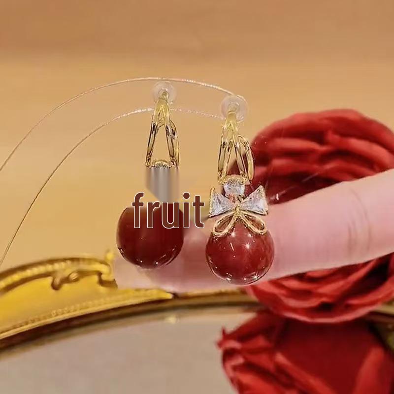 Серьги-гвоздики из стерлингового серебра S925 с кисточками из циркония - Модные роскошные украшения для женщин красный
Серьги-гвоздики из стерлингового серебра S925 с кисточками из циркония - Модные роскошные украшения для женщин красный