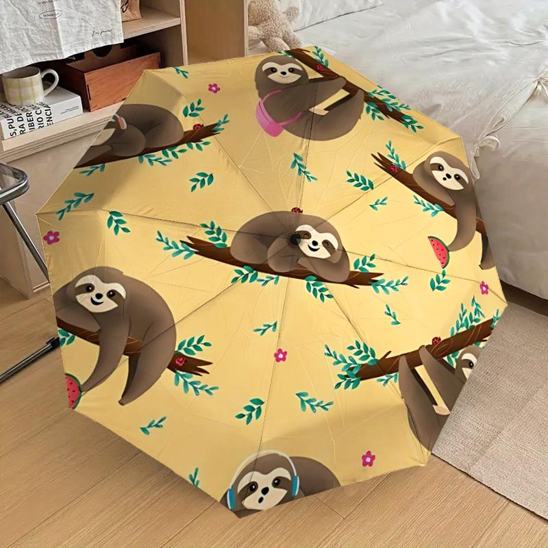 1pc Sloth Print Automatic Open/Close Umbrella, 8-Rib Sturdy Frame, Umbrella for Travel, Everyday, Formal Events yy251126009
1pc Sloth Print Automatic Open/Close Umbrella, 8-Rib Sturdy Frame, Umbrella for Travel, Everyday, Formal Events yy251126009