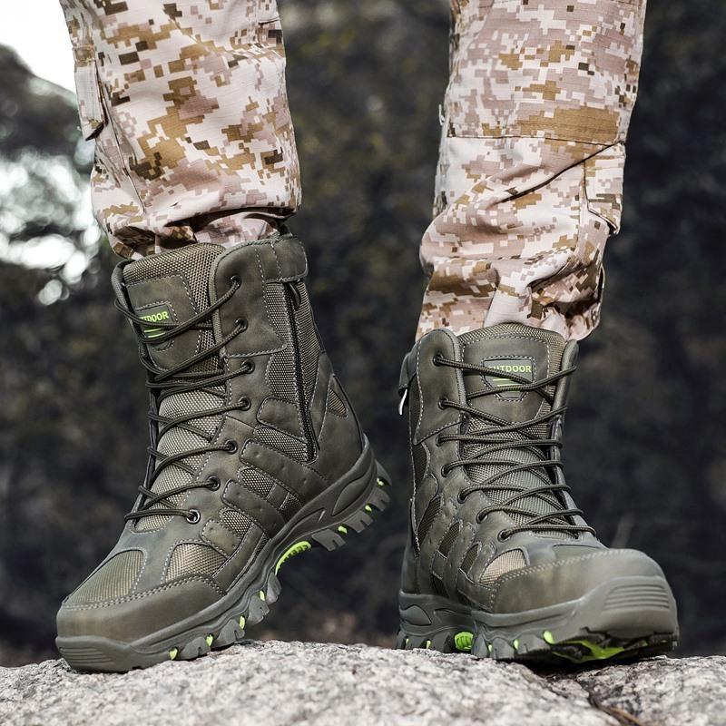 2025 winter new tactical shoes men s high-top training boots men s desert boots outdoor tooling boots men s mountaineering shoes men 39 зелений
2025 winter new tactical shoes men s high-top training boots men s desert boots outdoor tooling boots men s mountaineering shoes men 39 зелений
