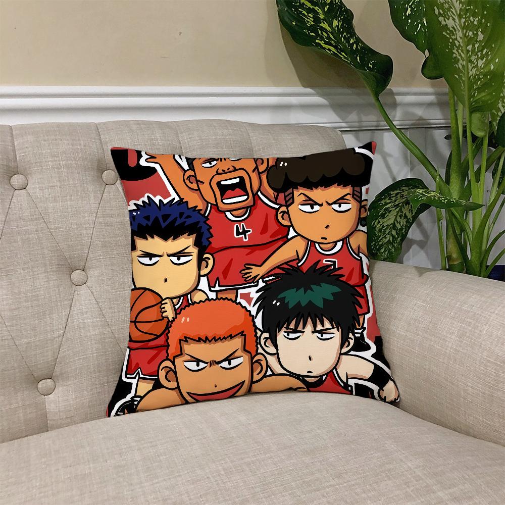 S-Slam D-Dunk Anime cushion cover Square Sofa Cushion Cover Casual Skin-Friendly Comfortable Pillow Cover 30cmx30cm
S-Slam D-Dunk Anime cushion cover Square Sofa Cushion Cover Casual Skin-Friendly Comfortable Pillow Cover 30cmx30cm