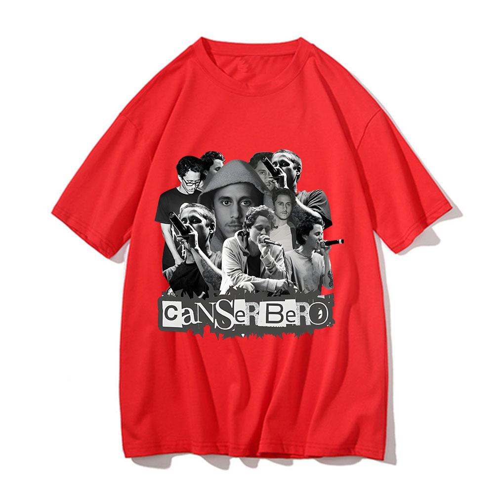 Summer New T Shirt Men Women Harajuku T-shirt Unisex Hip Hop Canserbero Printing Tshirt Casual Daily Tees Classic Short Sleeve S
Summer New T Shirt Men Women Harajuku T-shirt Unisex Hip Hop Canserbero Printing Tshirt Casual Daily Tees Classic Short Sleeve S
