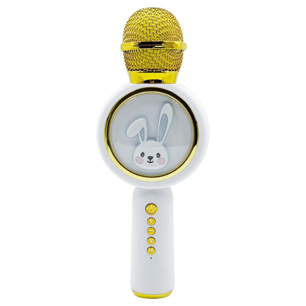X6 Cute Rabbit Kids Microphone Voice Changing Bluetooth-compatible TWS Karaoke Mic,English Version Ivory White
X6 Cute Rabbit Kids Microphone Voice Changing Bluetooth-compatible TWS Karaoke Mic,English Version Ivory White