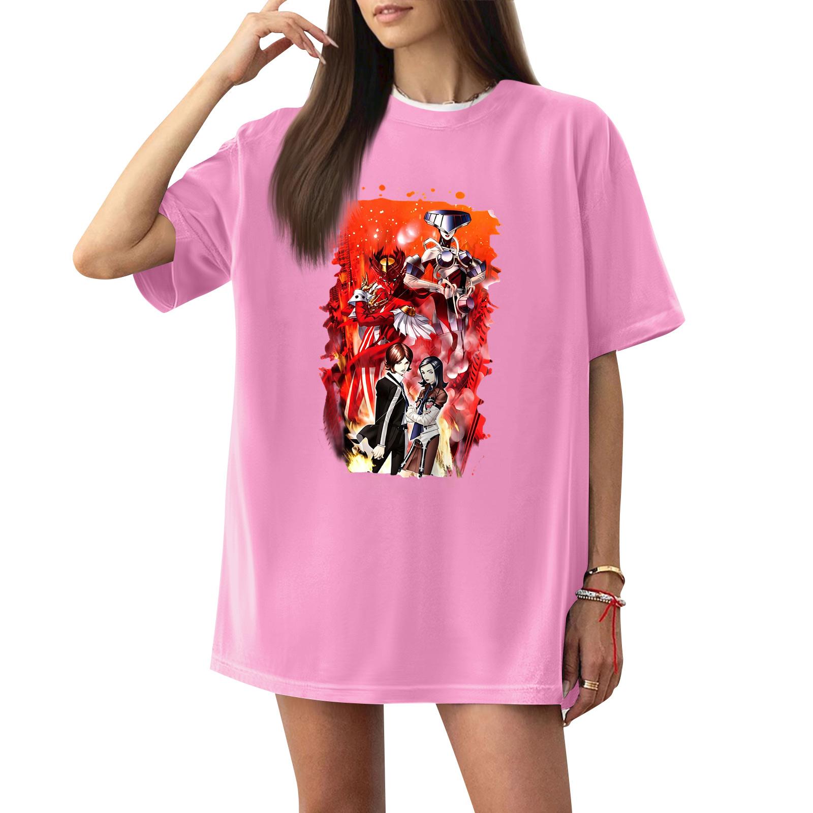 Women s Casual Printed Short-Sleeve T-Shirt M рожевий
Women s Casual Printed Short-Sleeve T-Shirt M рожевий