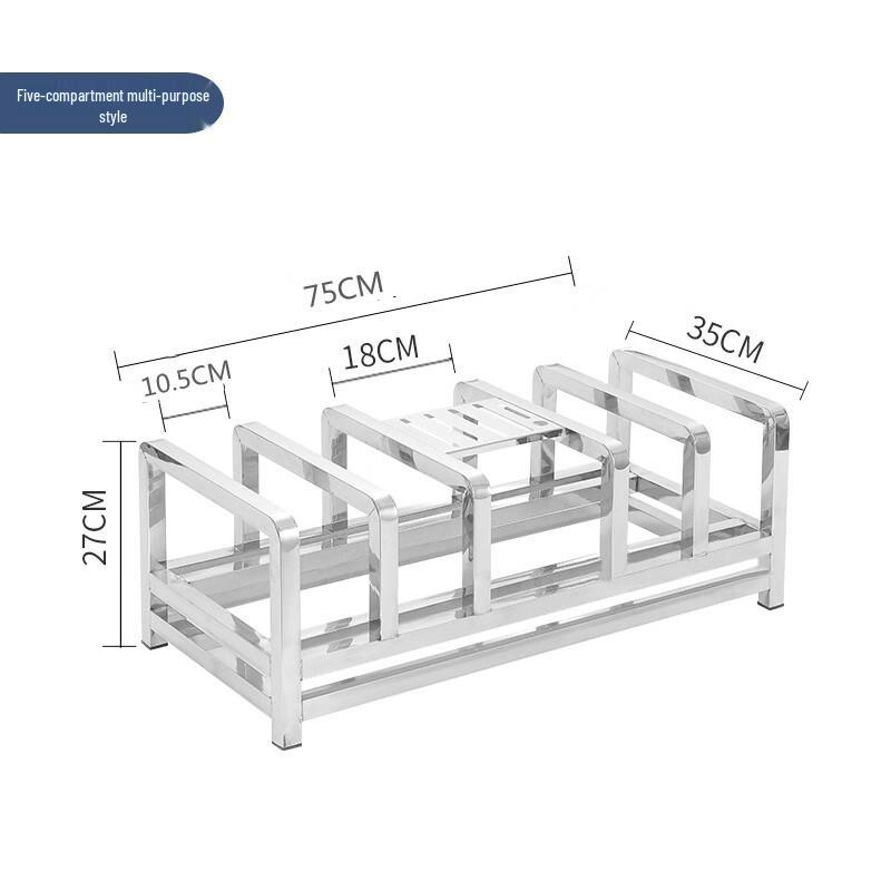 Integrated Stainless Steel Knife & Cutting Board Holder
Integrated Stainless Steel Knife & Cutting Board Holder