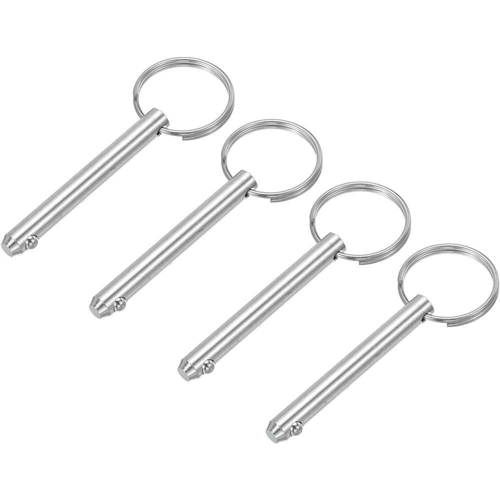 4 Pcs 316 Stainless Steel Quick Release Pins Bimini Top Pin Boat Marine Hardware For Deck Boat Bimini Top 8mm-4pcs
4 Pcs 316 Stainless Steel Quick Release Pins Bimini Top Pin Boat Marine Hardware For Deck Boat Bimini Top 8mm-4pcs