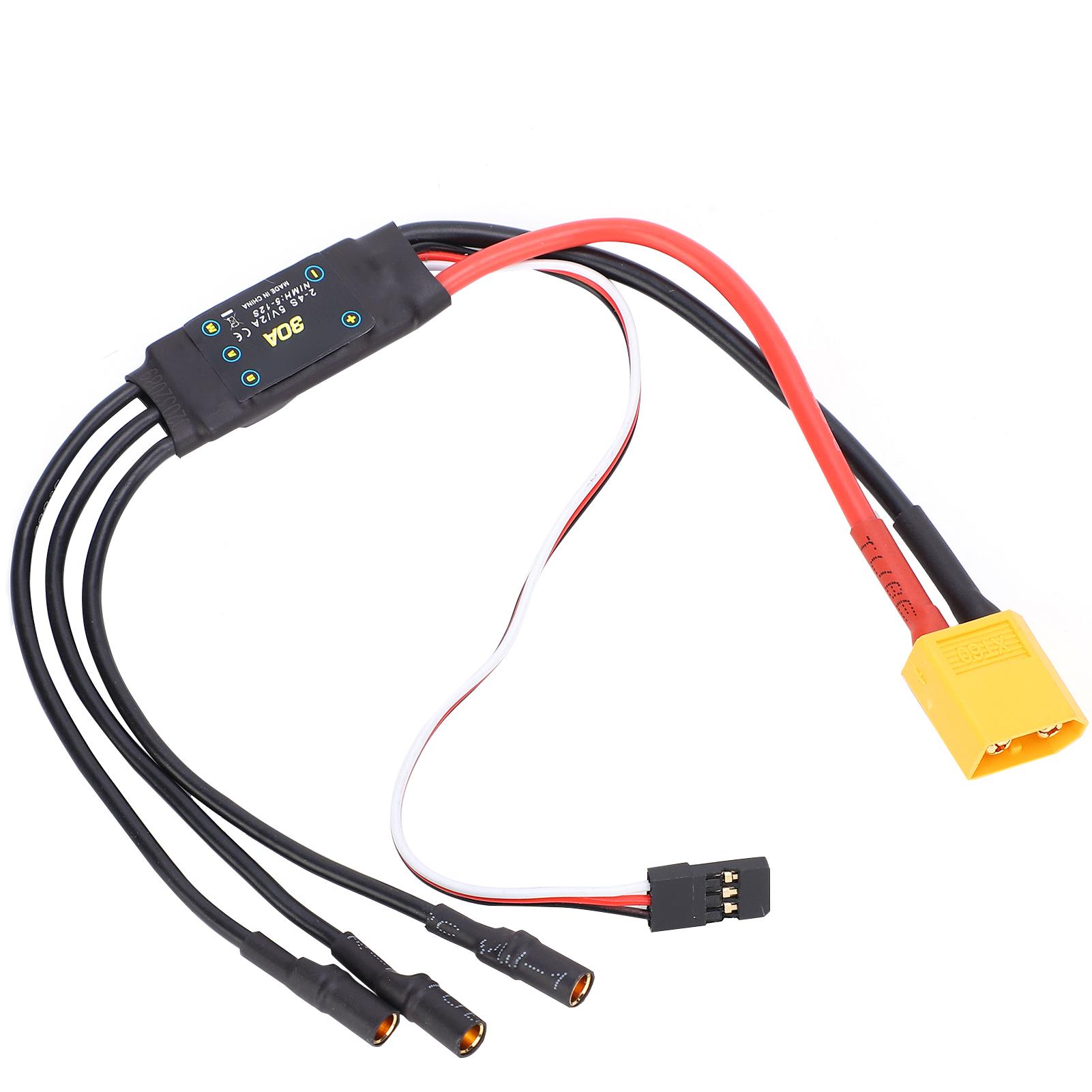 30A Brushless Small Electronic Speed Controller Support for Remote Control Drone Toy Plane
30A Brushless Small Electronic Speed Controller Support for Remote Control Drone Toy Plane