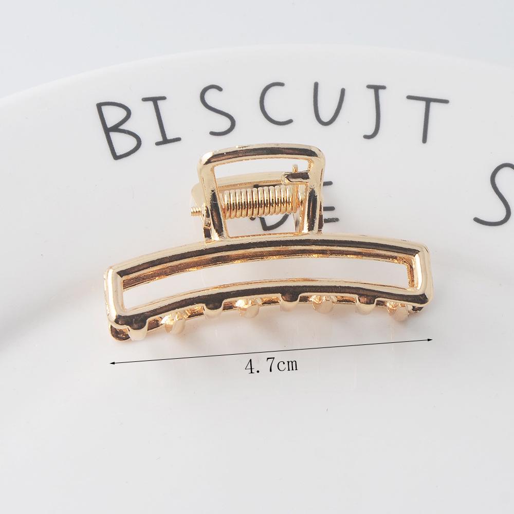 Минималистичная металлическая заколка-краб для волос: Маленькая и средняя ретро заколка для волос в европейском и американском стиле, корейский головной убор Small Medium (Factory Direct)
Минималистичная металлическая заколка-краб для волос: Маленькая и средняя ретро заколка для волос в европейском и американском стиле, корейский головной убор Small Medium (Factory Direct)