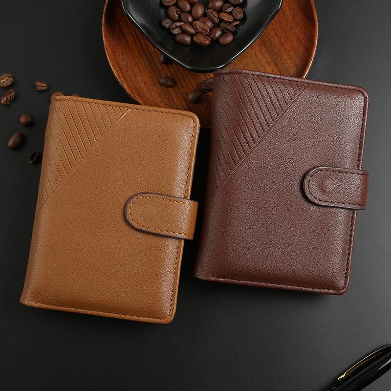 Retro Style Mens Top Grain Leather Trifold Wallet with Multi Card Pockets and Cash Storage Compartment Design чорний
Retro Style Mens Top Grain Leather Trifold Wallet with Multi Card Pockets and Cash Storage Compartment Design чорний