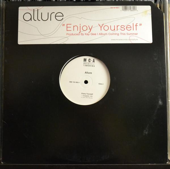 12inch Record ALLURE - Enjoy Yourself 0881558601 MCA Records 2001 US Rap & Hip-Hop/R&B Used
12inch Record ALLURE - Enjoy Yourself 0881558601 MCA Records 2001 US Rap & Hip-Hop/R&B Used