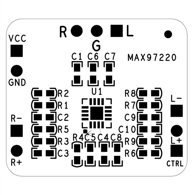 ABNR Hifi Amplifier Board MAX97220 Single-Ended Output Ear Amplifier Differential Turn Balance Input 2.5- 5.5V
ABNR Hifi Amplifier Board MAX97220 Single-Ended Output Ear Amplifier Differential Turn Balance Input 2.5- 5.5V