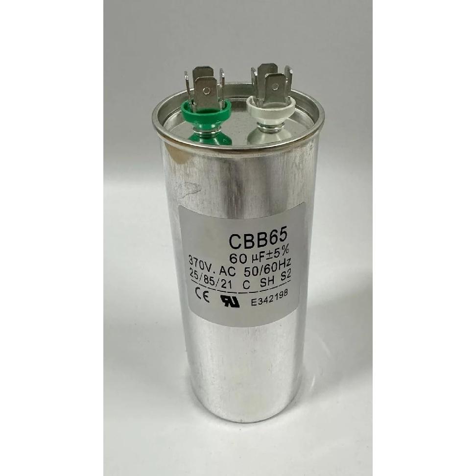 Replacement for Dometic Duo-Therm RV Air Condit Capacitor 3100248.677 60+5 mfd Dimensions 2-1/2 Diam. x 4-1/4 Tall Body Height 3-7/8 370V AC
Replacement for Dometic Duo-Therm RV Air Condit Capacitor 3100248.677 60+5 mfd Dimensions 2-1/2 Diam. x 4-1/4 Tall Body Height 3-7/8 370V AC