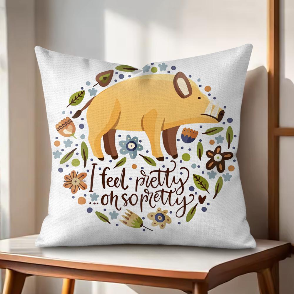 Cute Animals Cushion Cover Natural Linen Organic Fabric DoubleSided Printing Couch Pillow Covers Home Decor 30x30cm
Cute Animals Cushion Cover Natural Linen Organic Fabric DoubleSided Printing Couch Pillow Covers Home Decor 30x30cm