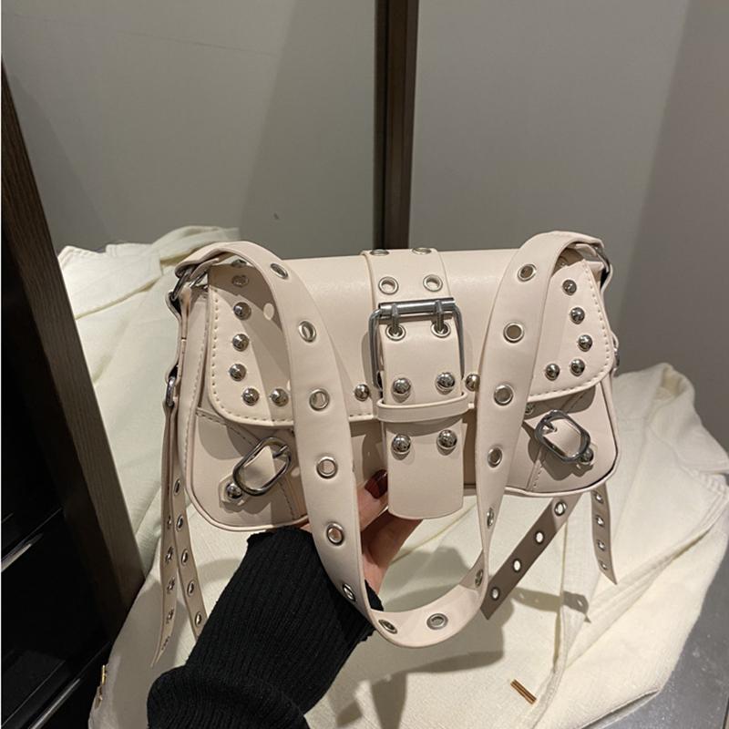 Модная сумка через плечо в стиле панк для мотоциклистов для женщин, однотонная модная сумка с заклепками для поездок на работу, маленькая квадратная сумка через подмышку 23x6.5x13.5cm бежевый
Модная сумка через плечо в стиле панк для мотоциклистов для женщин, однотонная модная сумка с заклепками для поездок на работу, маленькая квадратная сумка через подмышку 23x6.5x13.5cm бежевый