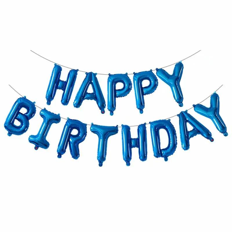 13pcs Happy Birthday Letter Balloons Rose Gold Alphabet Foil Balloon for Adult Kids Birthday Party Decoration Globos Baby Shower as the picture
13pcs Happy Birthday Letter Balloons Rose Gold Alphabet Foil Balloon for Adult Kids Birthday Party Decoration Globos Baby Shower as the picture